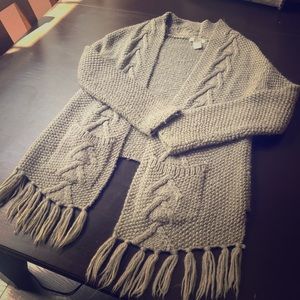 Boho sweater from Nordstrom